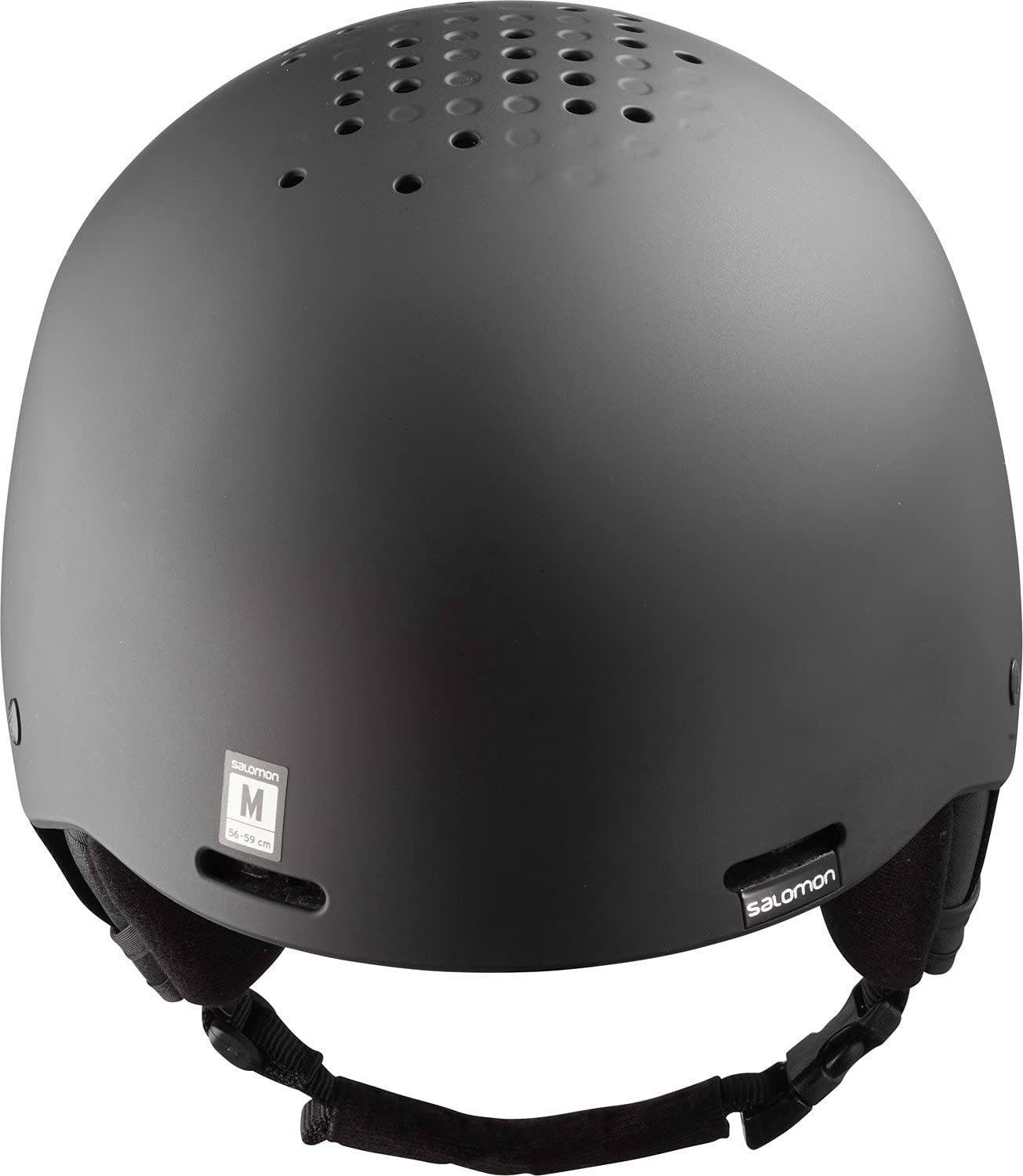 Casque de ski et snowboard pour homme Salomon avec système audio, Coque ABS, Technologie SMART, Taille L, Tour de tête 59-62 cm, Brigade+ audio, Noir (All Black), L40536000 Sports et