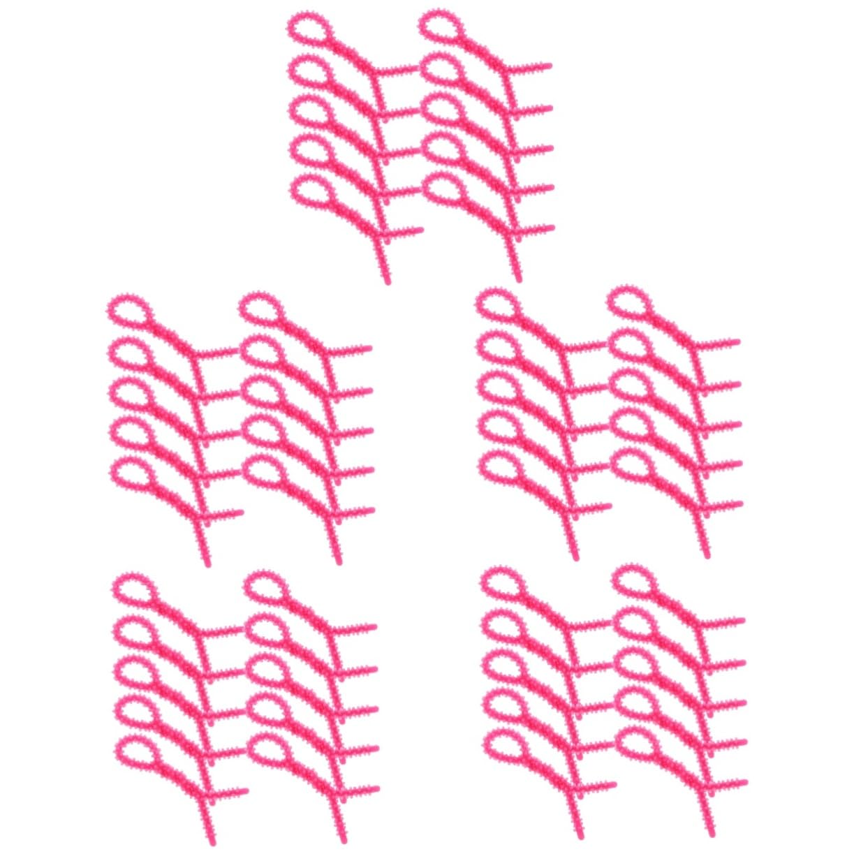 FOMIYES 5 Set Di Bigodini Arricciacapelli Senza Calore Rulli Per Frangia Bigodini Riscaldati Per Donne Permanente Per Per Lo Styling Dei Riutilizzabili 10 Pezzi * 5