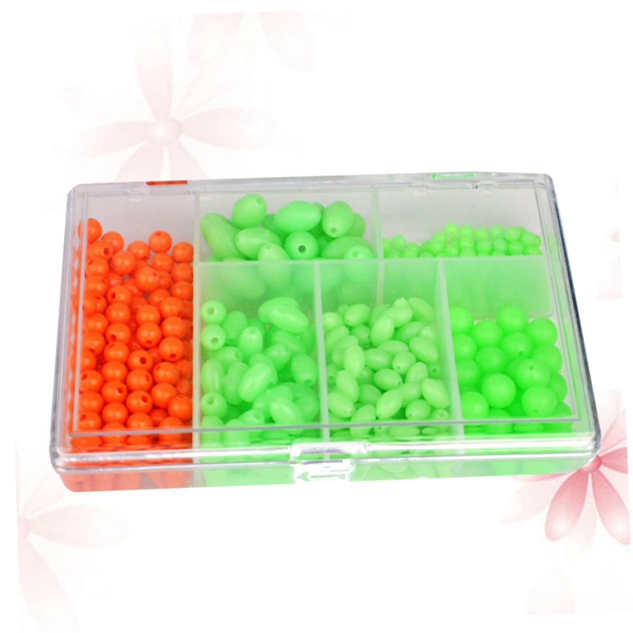 SUPVOX 3 Boîtes Doutils De Pêche Perles Fournitures Dextérieur Accessoires De Pêche Conception Simple Et Pratique