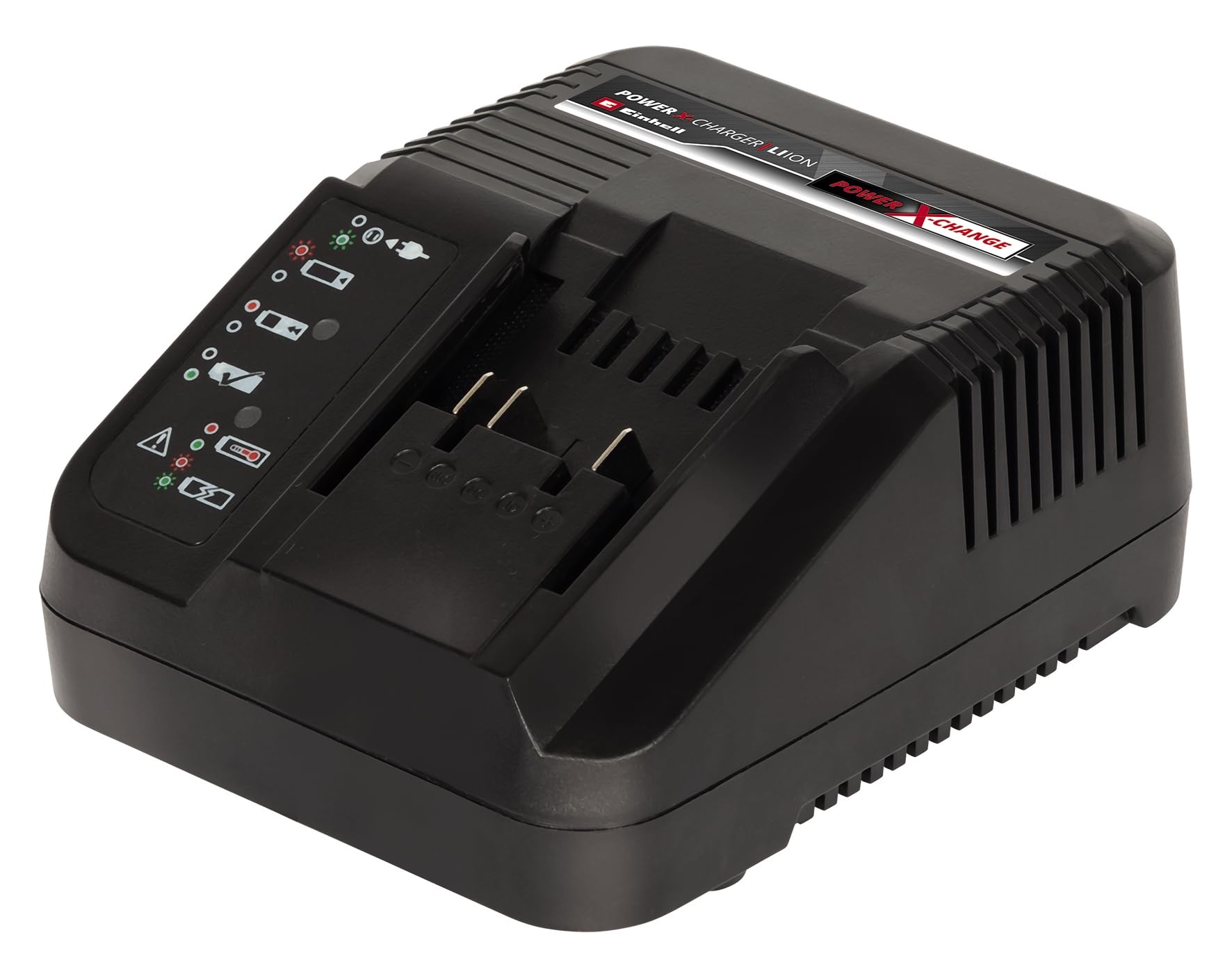 Power X-Change Quick Charger (Li-Ion, Can Be Used for All PXC Batteries, Charge Batteries from 30 Minutes, Intelligent Charging Management, 6-Level Charging System)