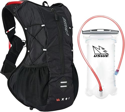 Miniatura 10 de USWE Outlander XC Paquete de Hidratación, Mochila de Hidratación para Correr y Senderismo con Vejiga de Agua (1.5L/50oz), Hidropack para Hombres y