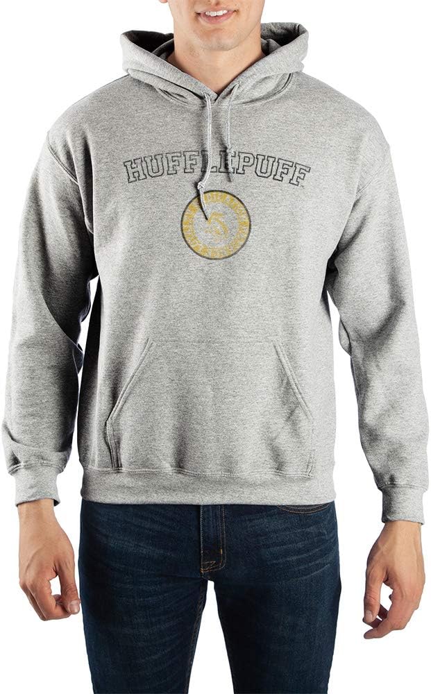 Bioworld Harry Potter Hufflepuff Values Pullover Hooded Sweatshirt