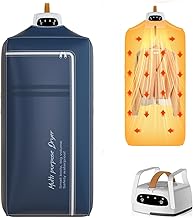 MITNOTY Portable Clothes Dryer, Mini Compact Dryer, Upgraded Fast-Drying Machine with Adjustable Timer & Wrinkle-Reducing ...
