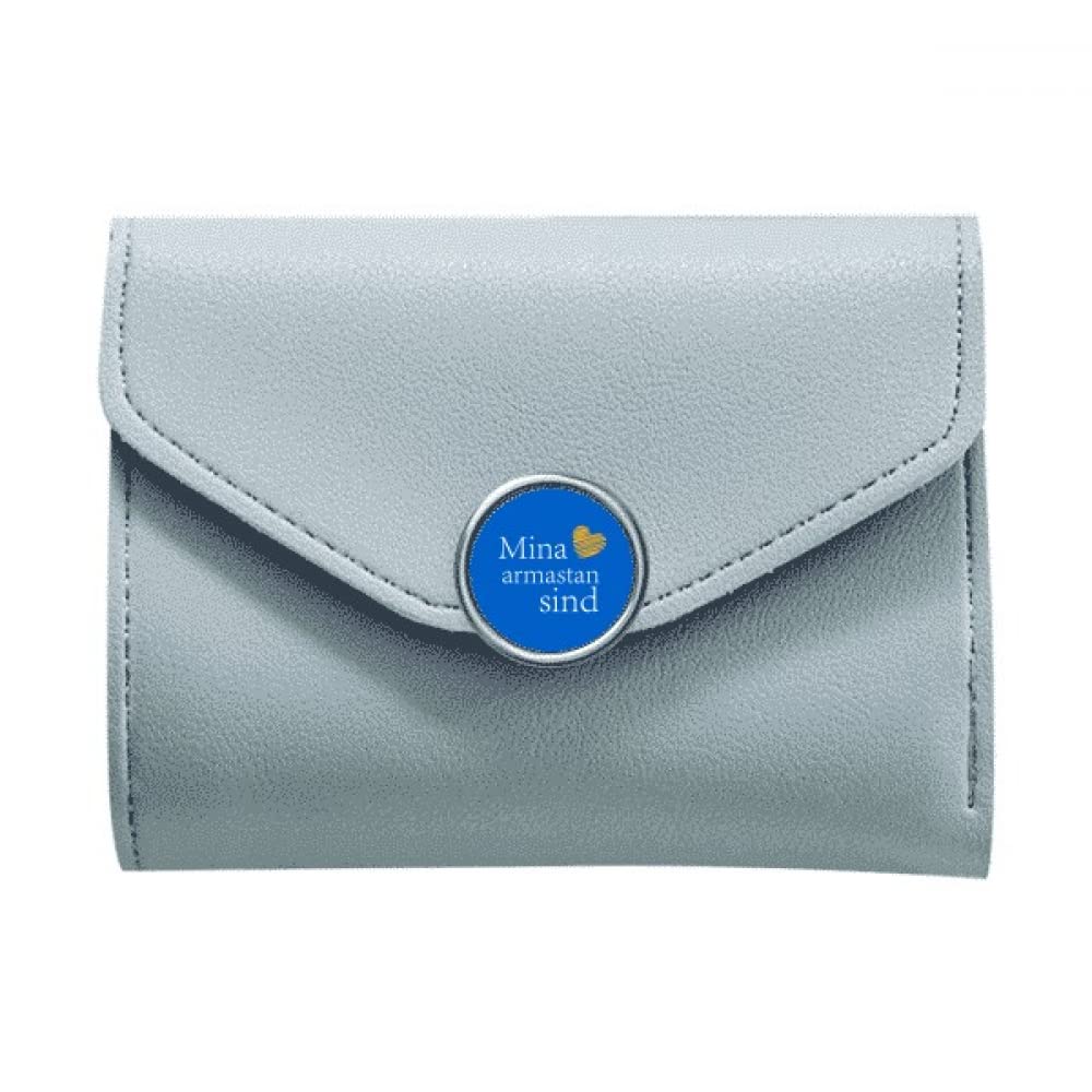 Estonia Ethnicity Literal Script Language Money Pocket Trifold Wallet