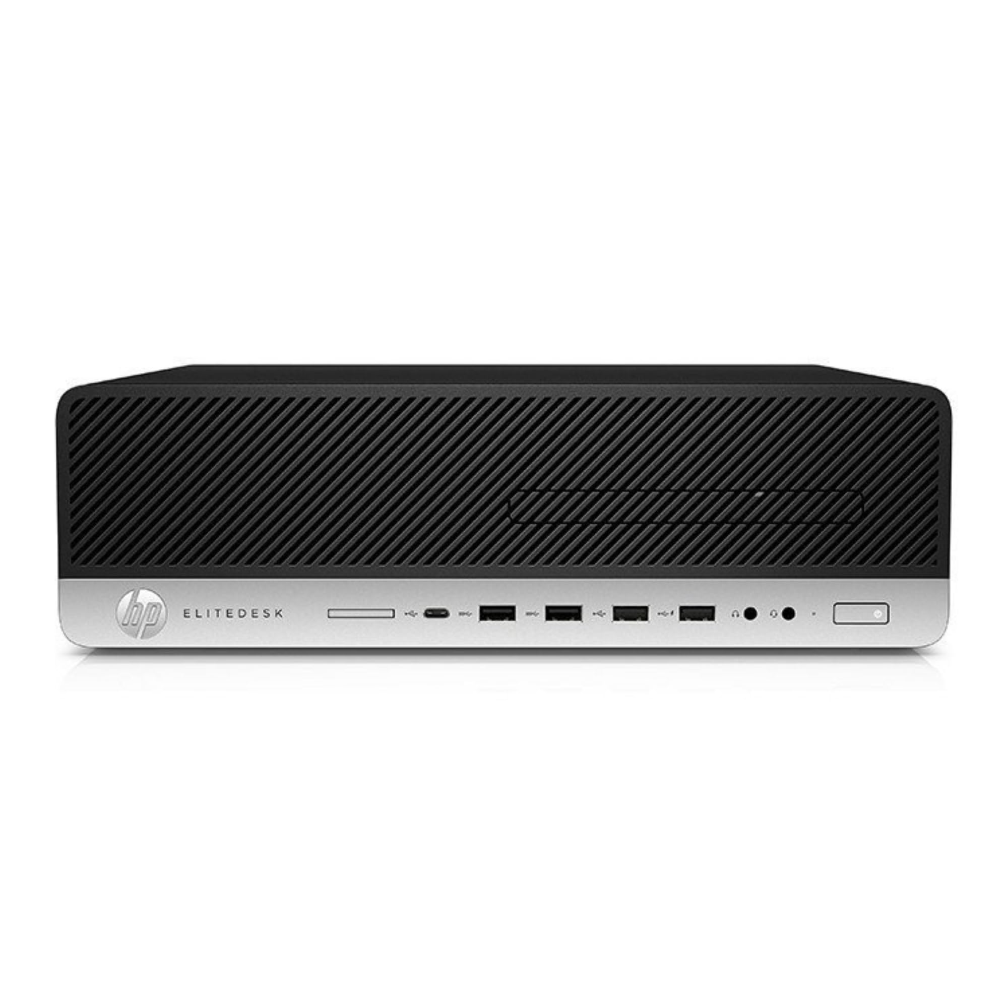 HP 600 G3 - Pc Desktop SFF Pronto All'Uso - Computer Pc Fisso Intel i5-6500 3.20 GHz - Ram 8Gb, SSD 256Gb - Wi-FI, Libre Office (Ricondizionato)