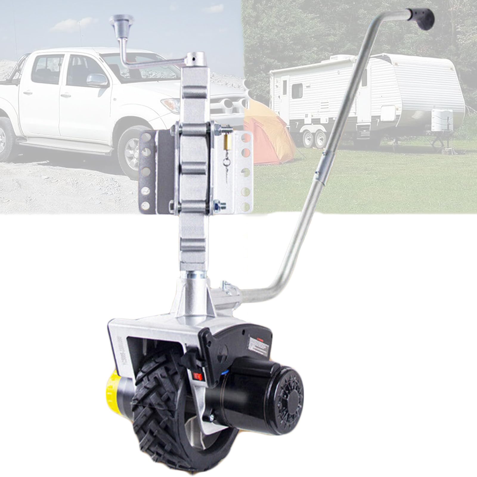 Electric Trailer Mover - Sistema de maniobra automático de ruedas de caravana para remolques, barcos y remolques de caballos