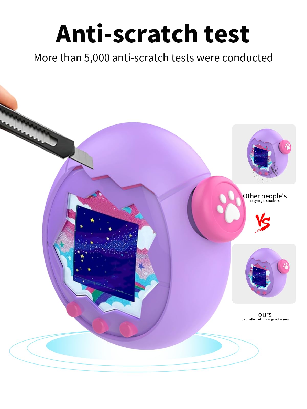 Silikonowe etui ochronne do Tamagotchi Paradise – miękkie, odporne na upadki, odporne na uderzenia, ze sznurkiem, elektroniczne akcesoria dla zwierząt domowych, ochrona do Virtual Pet Game