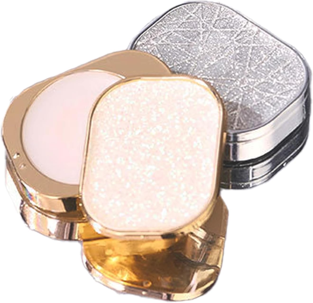 2PCS Solid Perfume Balm Set - Feminine Scent Balms (Morning Fresh & Evening Seductive), Travel-Friendly Pocket Size, Long-Lasting Fragrance for Women