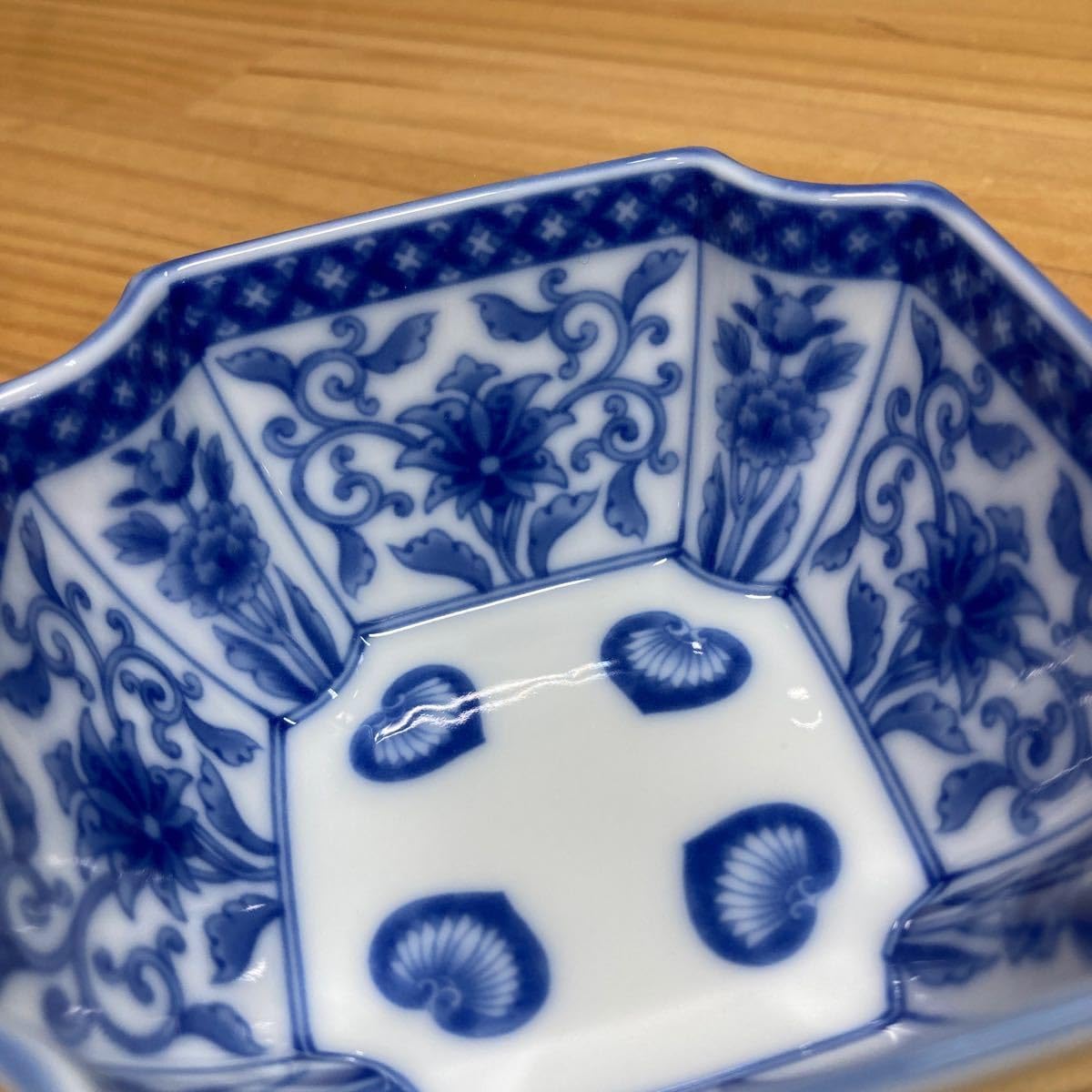 深川製磁 セール中 かぶと唐草 小付揃 小鉢 5客 深川製磁 かぶと唐草