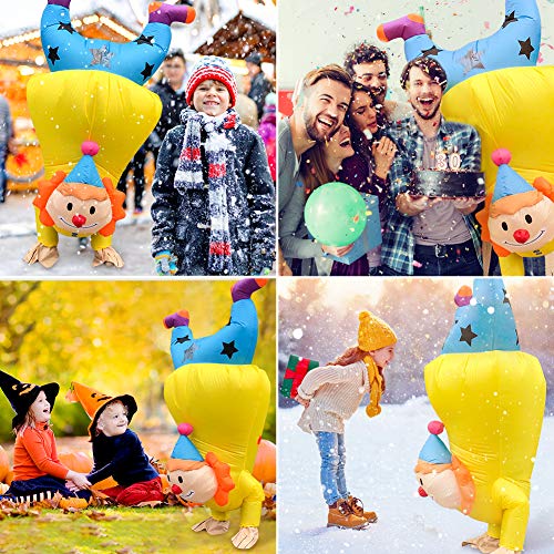 Bestfire Inflatable Costume Adult Clown Party Costume Blow Up Costume Full Body Fun Halloween Costume Inflatable Suit For Chrismas Costume, Clothes Masquerade, Cosplay Easter Holiday Costumes #TOP6