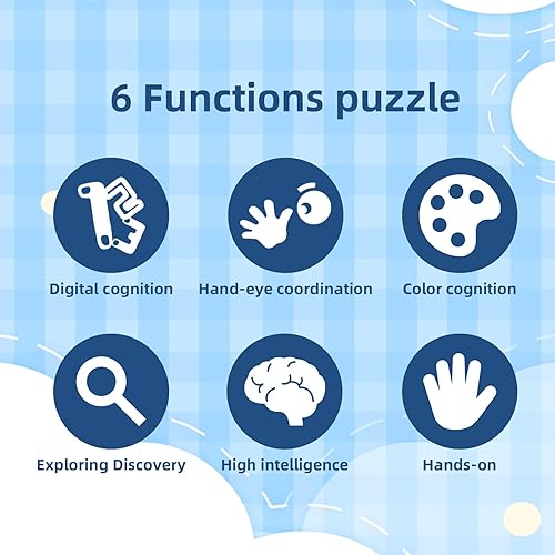 Miniatura 4 de Juguetes para niños, juguetes de Navidad para niños, juguete educativo para niños, juguete magnético de madera, juguetes de clasificación de