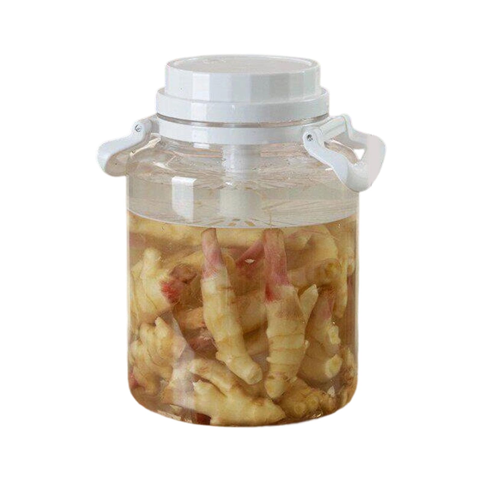 Tsophreniq Spacious Food Preservation Jar Ideal for Making Pickled Vegetables Storing Spices and Organizing Items Large Capacity Jar