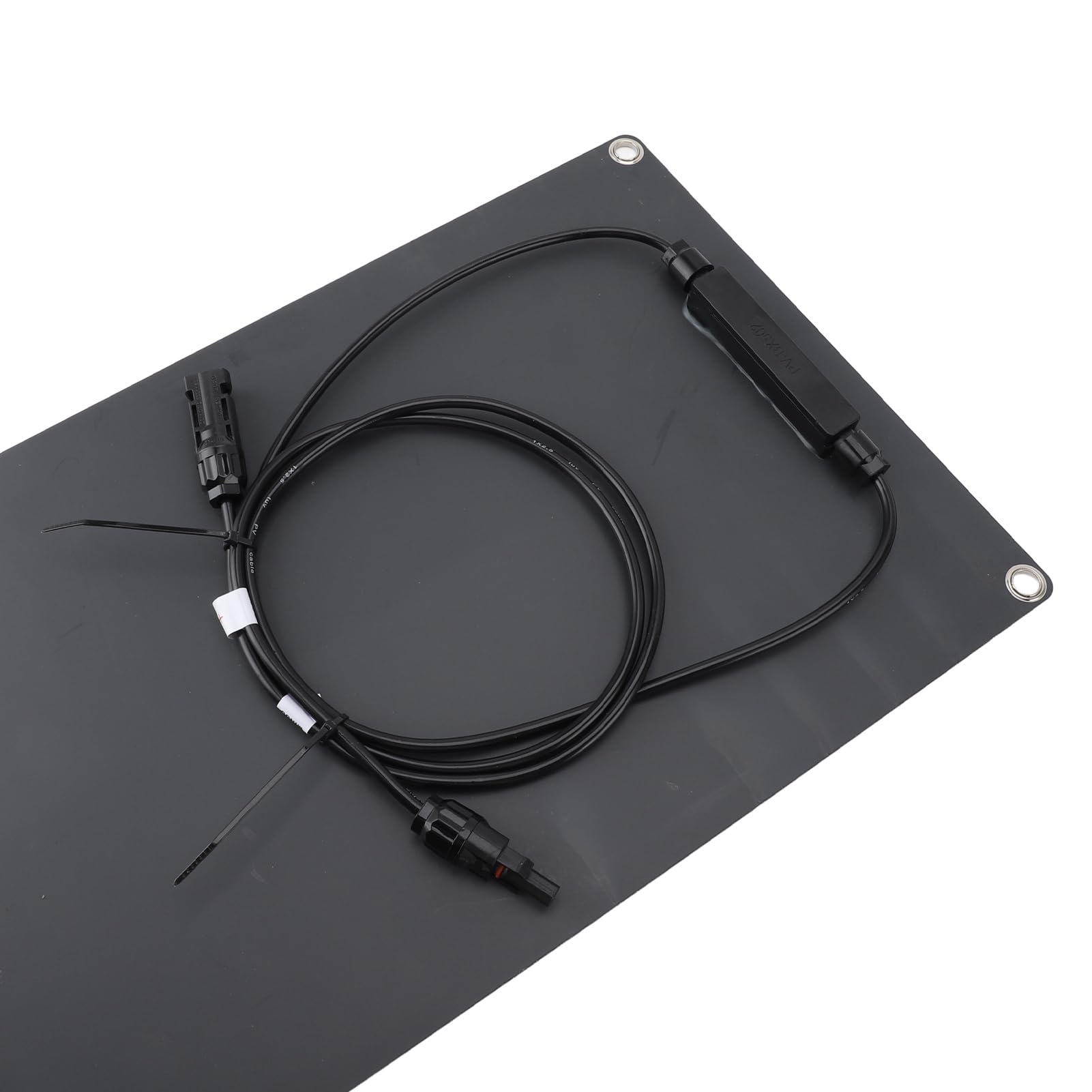 Monokristallines 100-W-Solarpanel-MPPT-Controller-Kit, Hocheffiziente Solarenergie + ABS-Material, Geeignet für Wohnmobile, Zelte, Dächer, Boote, Hütten, für Outdoor-Aktivitäten