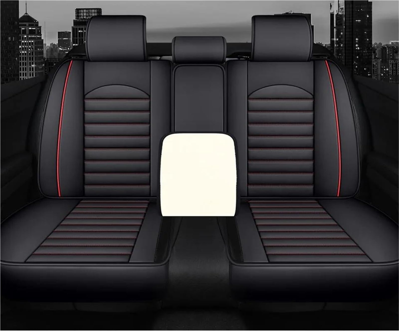 Autositzbezüge Und -kissen Innenausstattung Ledersitzbezüge Für Nissan Für Qashqai J11 J10(Style 2-5pcs)