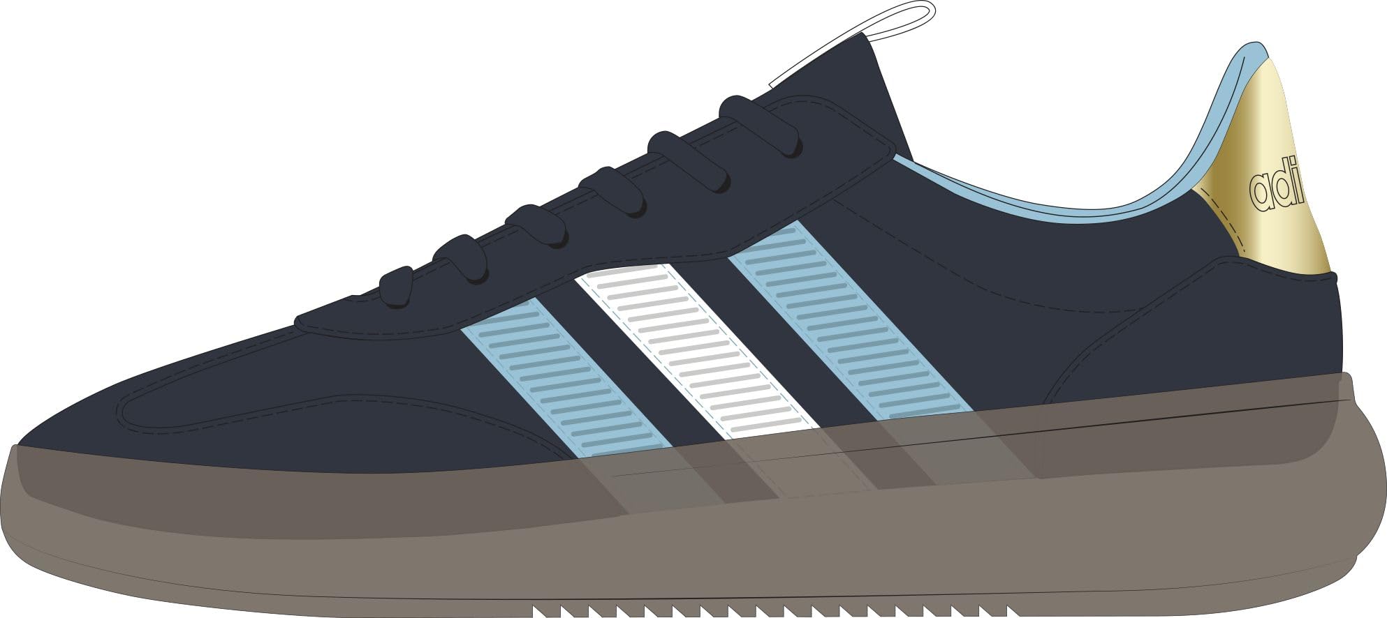 adidas Herren BARREDA Decode Shoes – Bild 8