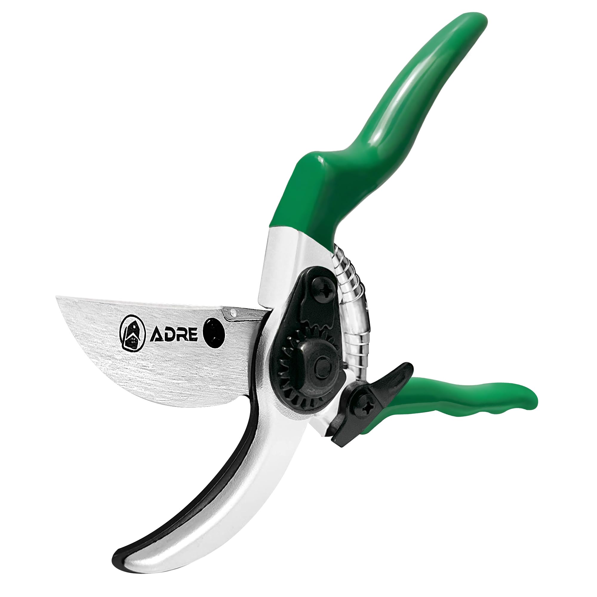 Adre Bypass Garden Pruning Shears – 8-inch Professional Pruning Shears for Gardening – High Carbon Steel Garden Clippers with Non-Slip Handles – Sharp Hand Pruners for Small Branches, Pruning Trimming