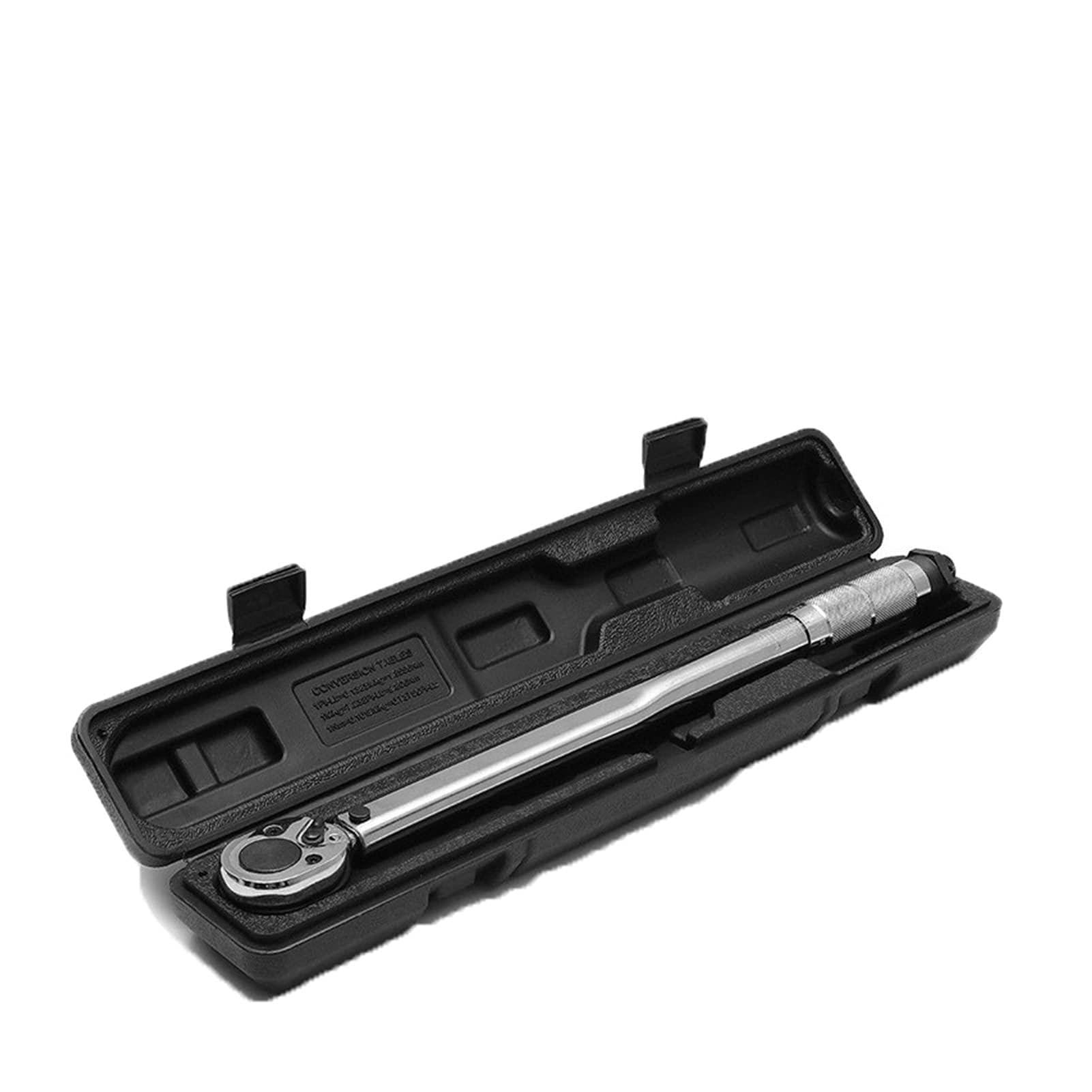 MMHHHG Torque Adapter, 1/4 3/8 1/2 Square Drive 5-210N.m Two-Way Precise Ratchet Wrench Repair Spanner Key Hand Tools(3-8)