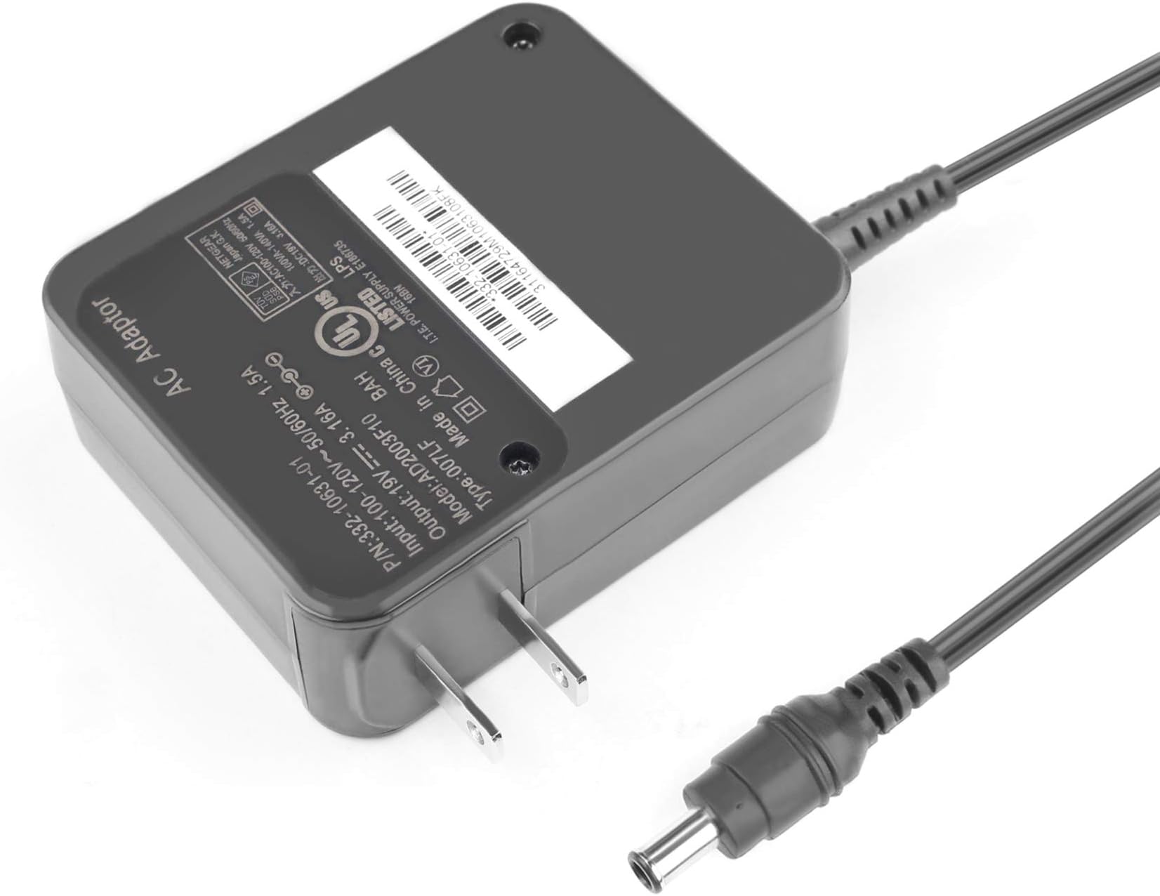 60W 19V 3.16A Charger ac Adapter for Netgear WiFi 6e orbi rbke963 Nighthawk raxe500 axe11000 X10 X8 X6 X6S X4S R8900 R8500 R8300 Router 332-10634-01 332-10631-01 AD2003D00 AD2003F10