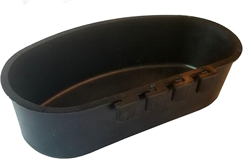 Vasos tipo jaula (2 unidades, negro) de 1 cuarto de galón  32 onzas líquidas para colgar alimentos y jaulas de agua