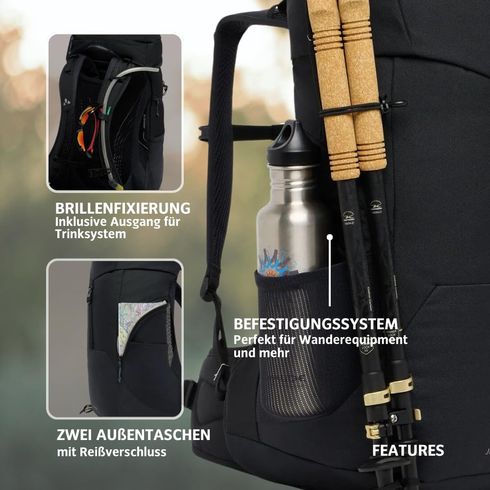VAUDE Jura 24 Zaini Unisex - Adulto (Pacco da 1)