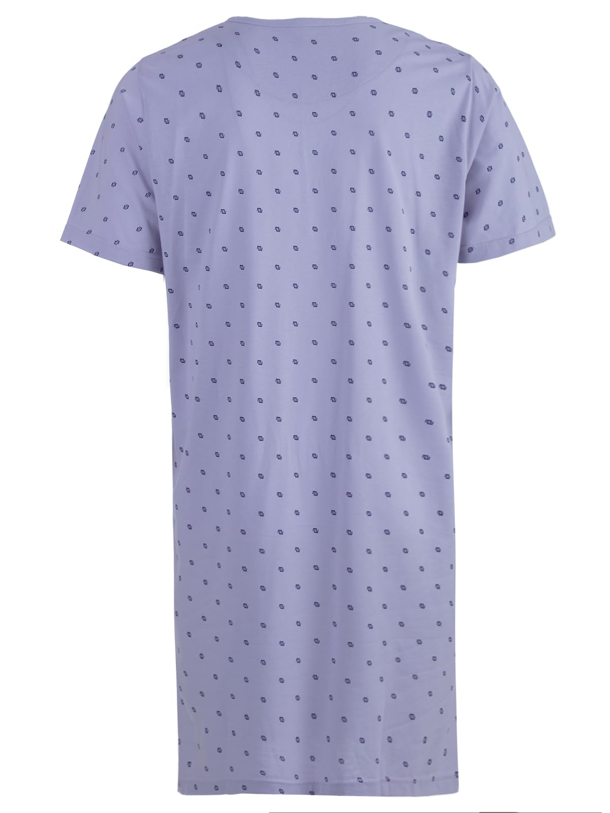 Chemise de nuit d'été à manches courtes pour homme Taille M-3XL