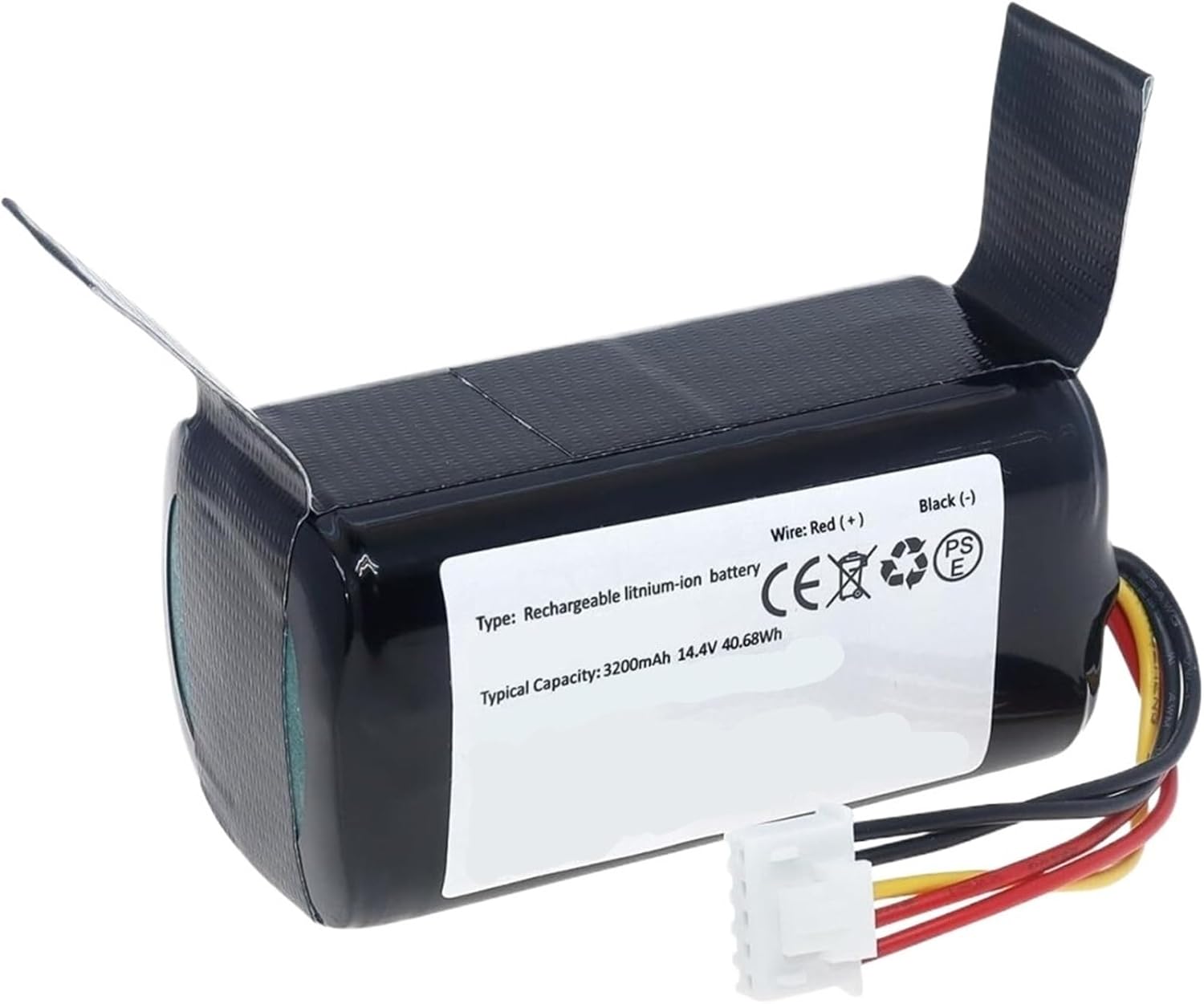 14.4V 3200mAh Replacement Vacuum Battery，Compatible For AIRROBO，T20+ L40+，Robot Vacuum Cleaner Parts Battery