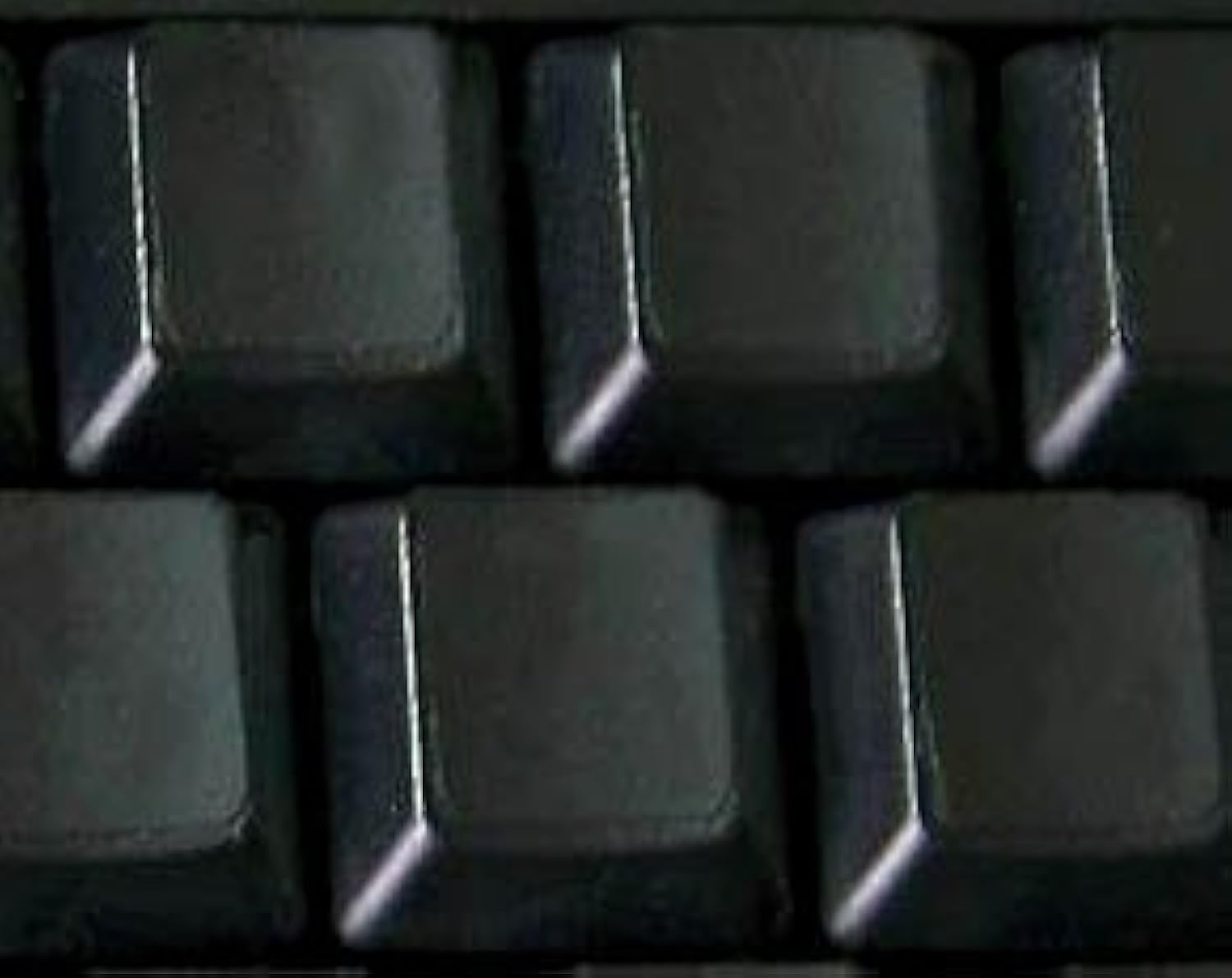 Online-Welcome Blank keyboard stickers non transparent black background