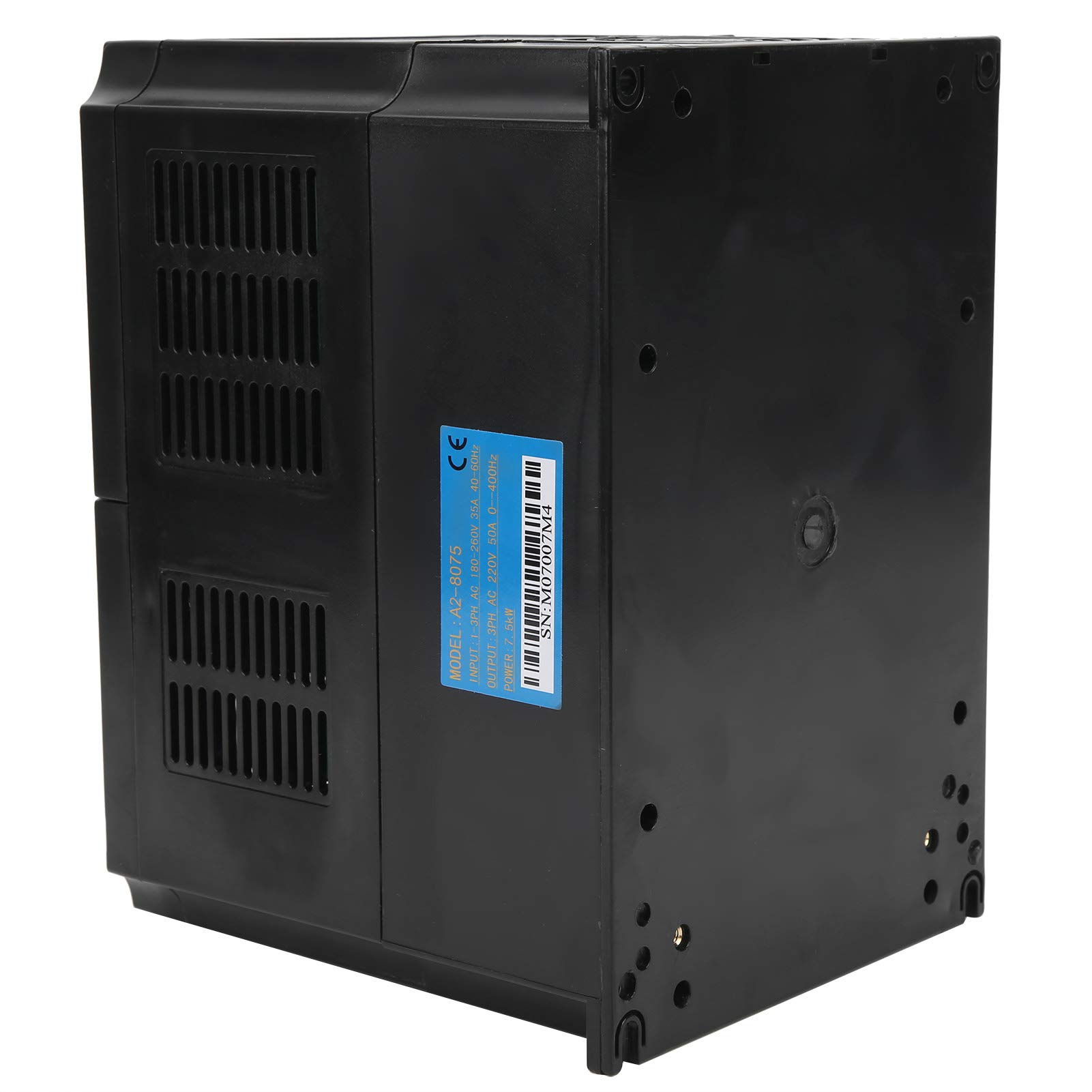 Haofy Convertidor de Frecuencia Material ABS Industrial Convertidor de Accionamiento Variable de 7,5 KW para Motores de Husillo, Tornos, Bombas, Fresadoras para Suministros Industriales
