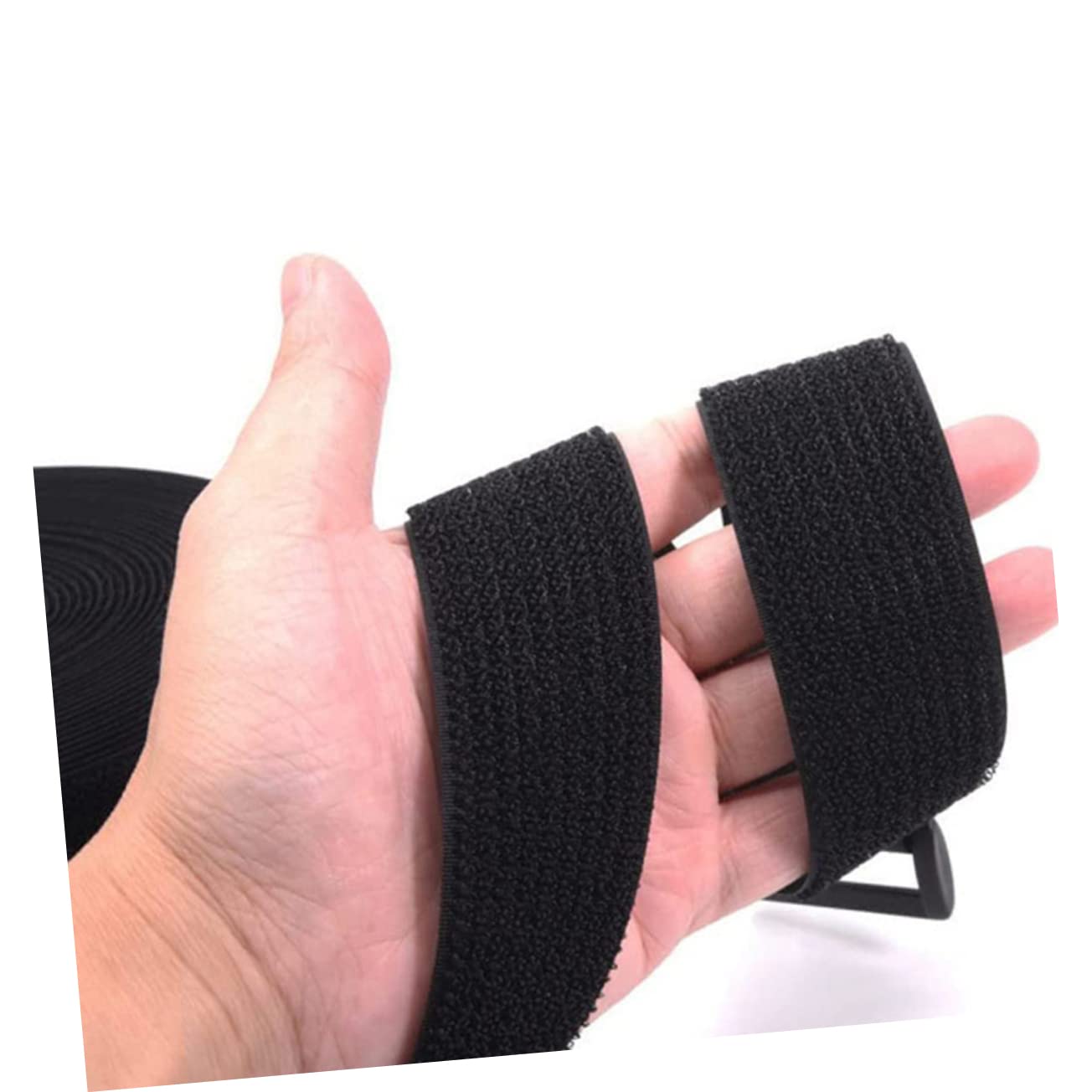 DOITOOL Cinghie Strappo in Nylon Con Fibbia Fascette Riutilizzabili Per Cavi e Organizer Regolabili Per Fissaggio Oggetti e Varie Applicazioni