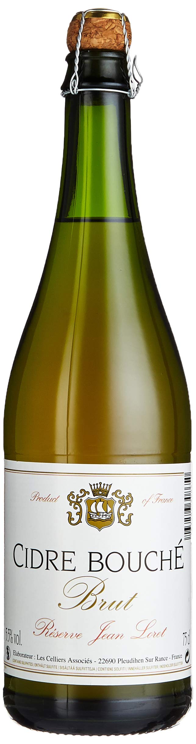 Jean Loret Cidre Bouché Brut Réserve (6 x 0.75 l)