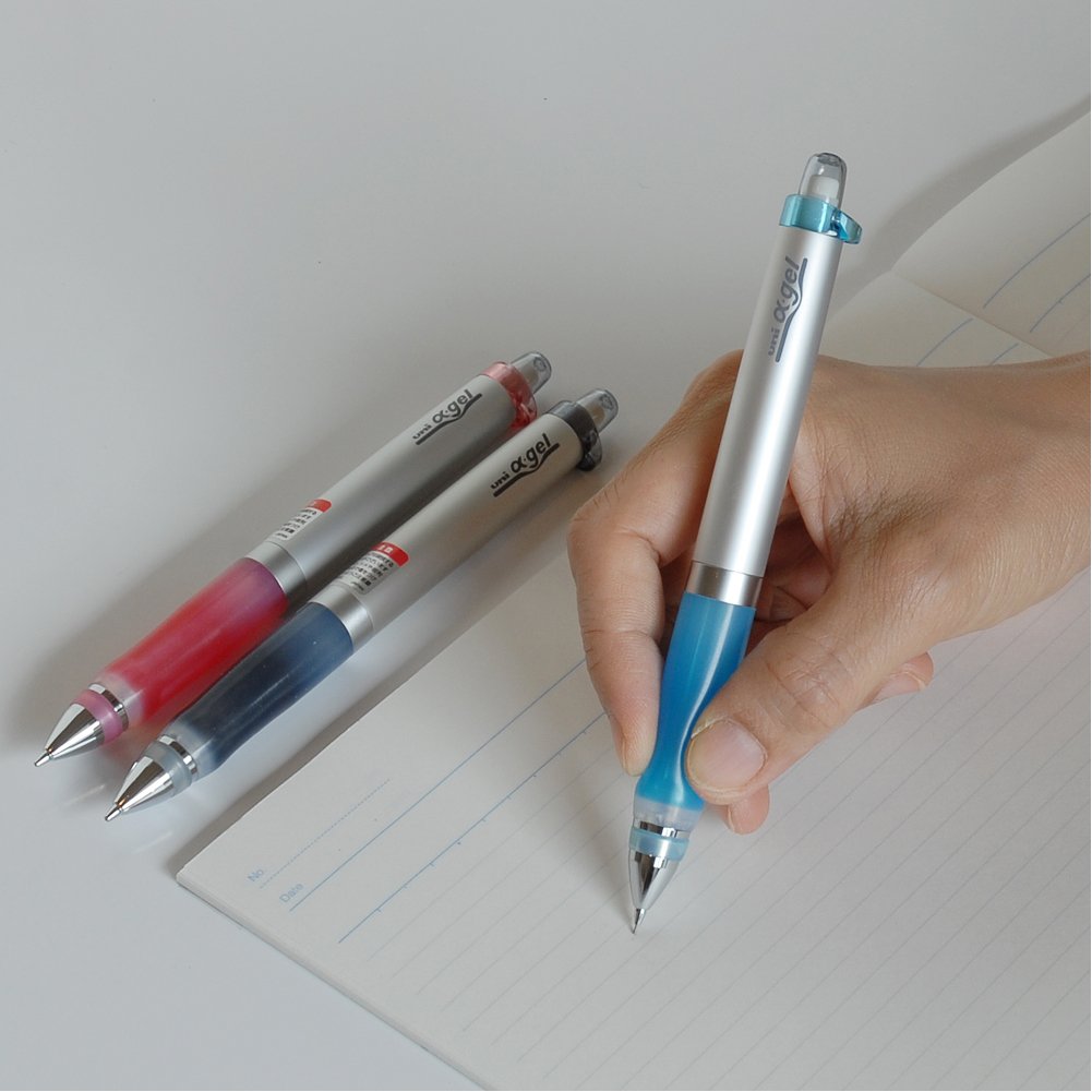 Amazon.co.jp: 三菱鉛筆 シャープペン ユニアルファゲル やわらかめ