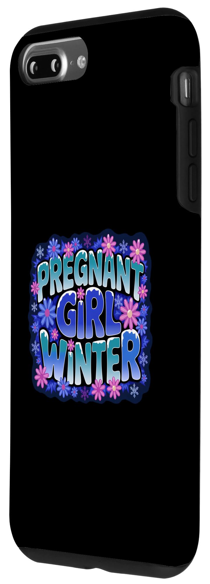 iPhone 7 Plus/8 Plus Cozy Season Maternity Design Pregnancy In Winter Case - Image 2