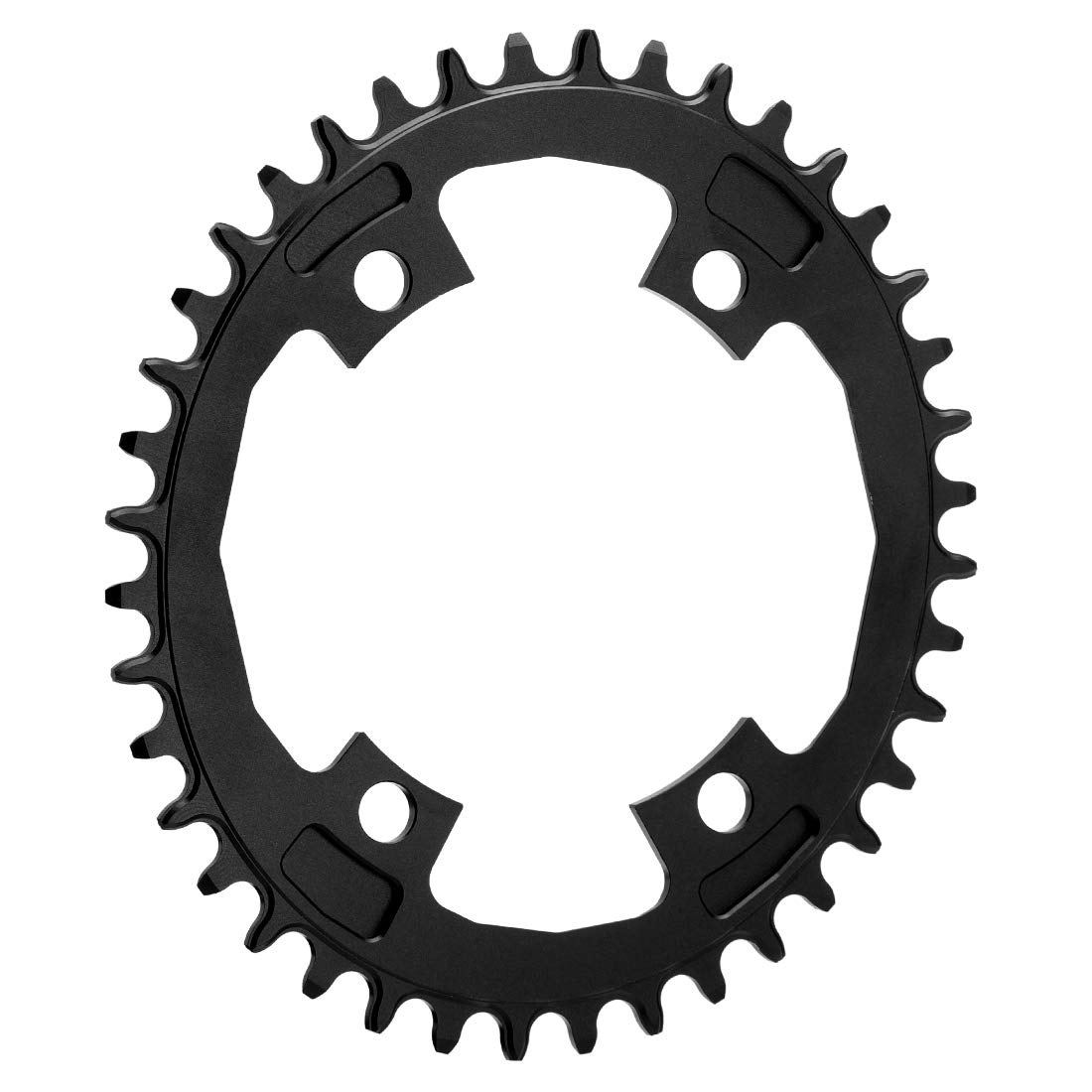 PASS QUEST チェーンリング 52-36T ブラック PASS QUEST パスクエスト