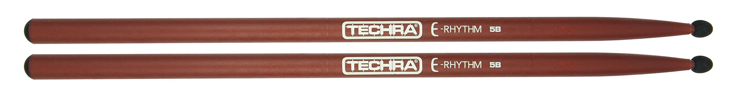 Techra E-Rhythm Carbon Fiber Drum Sticks, 5B (ER-5B)