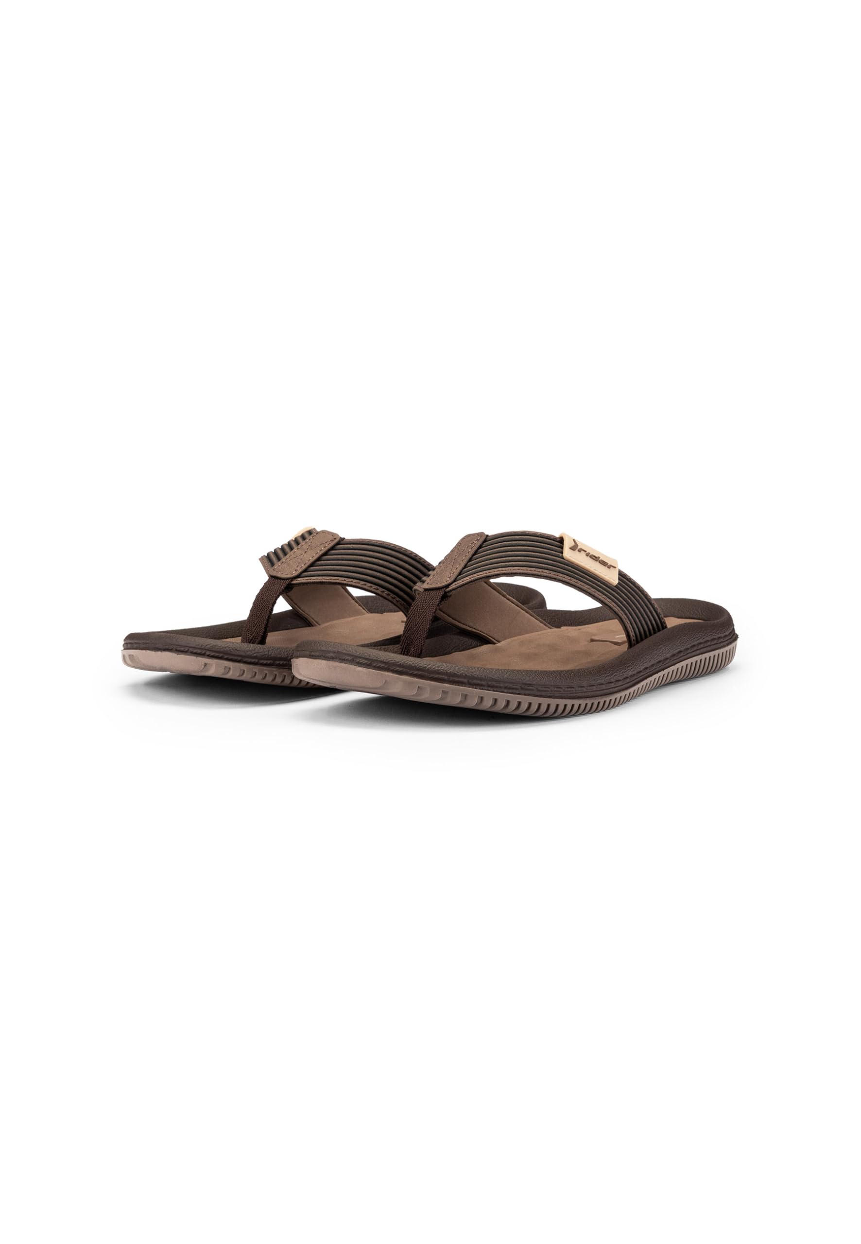 RIDER DUNAS VII AD - Flip Flop für Herren - bequem - rutschfest, BROWN/BROWN/BEIGE, 43