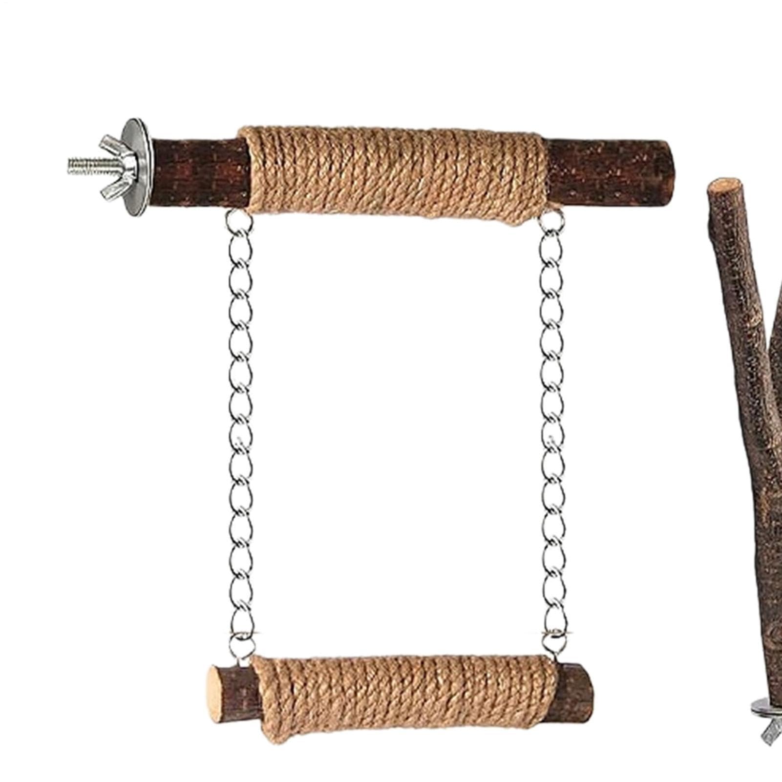 Perchoirs Pour Oiseaux De Cage Set plateau repos oiseaux en bois