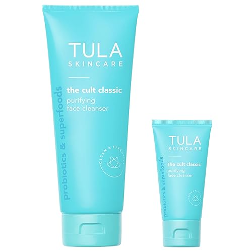 Miniatura 9 de TULA Skin Care Cult - Limpiador facial purificador clásico, Jumbo, lavado facial suave y eficaz, removedor de maquillaje, nutritivo e hidratante,