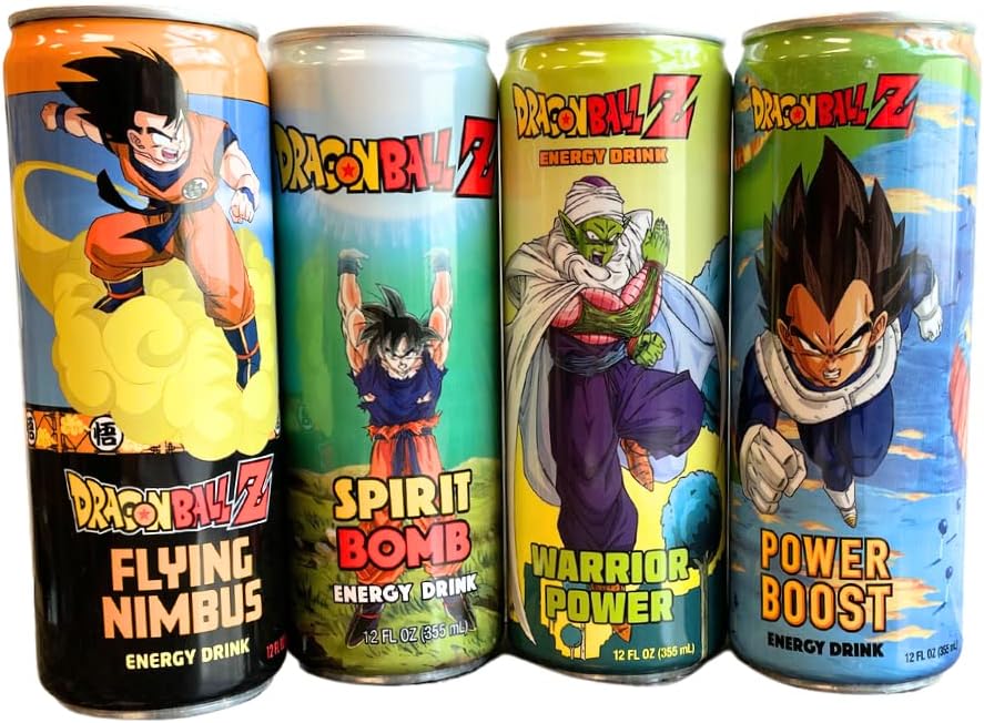 Dragon Ball Z Energy Drinks Flying Nimbus Spirit Bomb