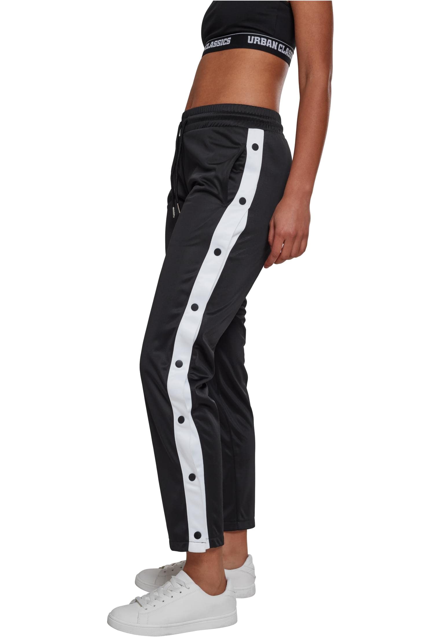 Urban Classics Damen Ladies Button Up Track Pants