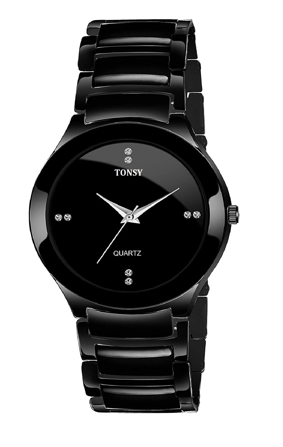 TONSY Analogue Mens Watch (Black Dial Black Colored Strap) (B07GLYQDQX) Amazon Price History, Amazon Price Tracker