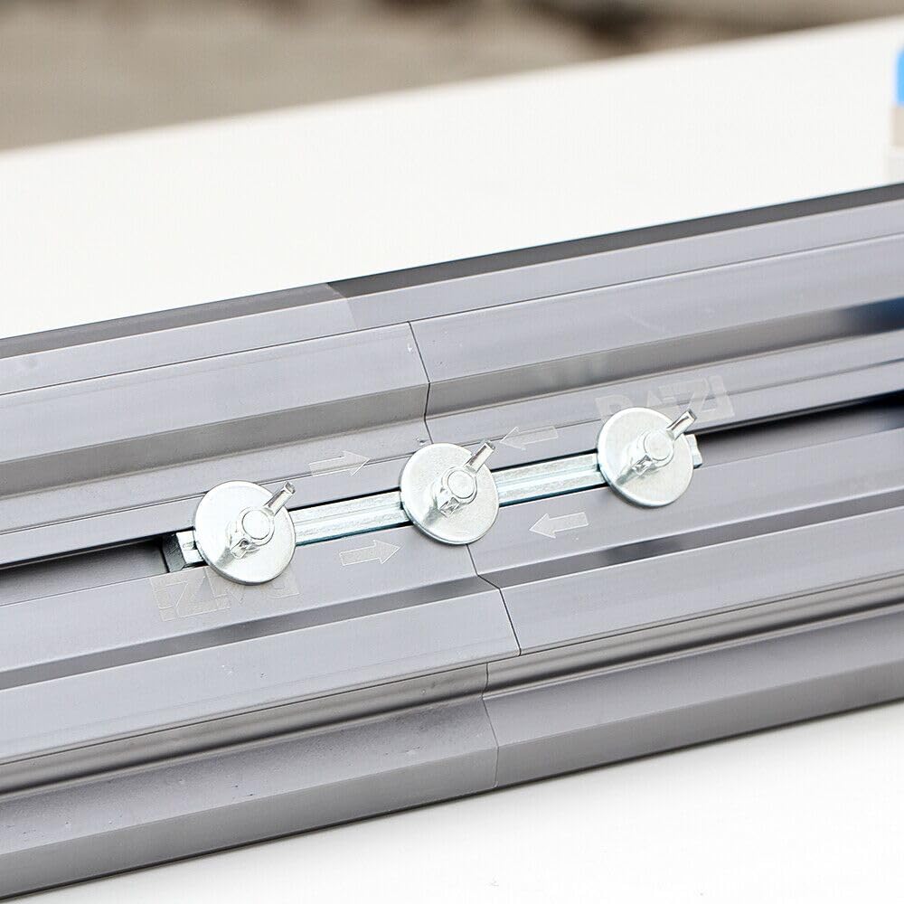 HevyCut Pro cienki system do cięcia płytek, do dużych płytek, porcelany, ceramiki, ręczne cięcie, podłączalny (1100mm+1100mm+1200mm)