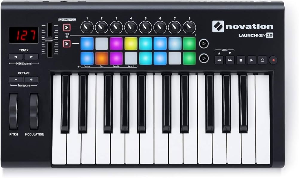 novation◇シンセサイザー Launchkey25 0 Launchkey Novation MKII 25