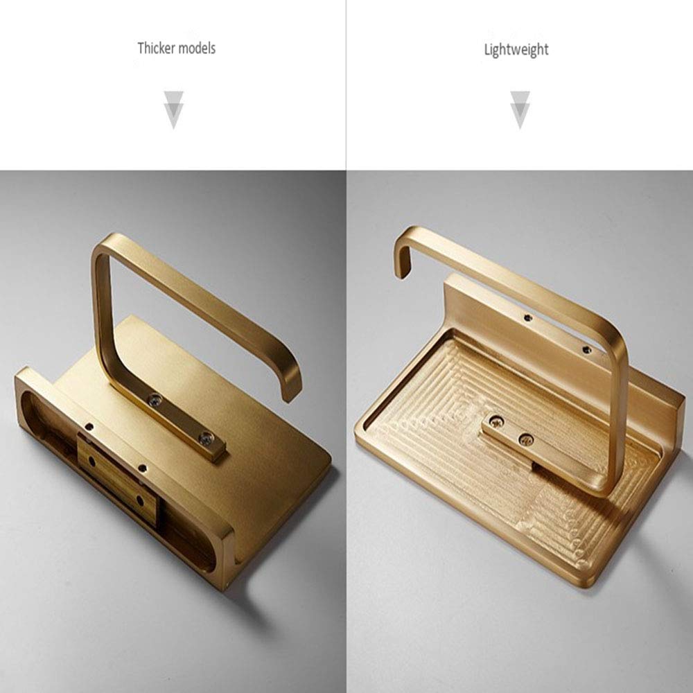 Toilettenpapierhalter Aus Messing Nordic Feste Toiletten Tray Für Badezimmer Schlafzimmer Gold Aufgetragener,Lightandthin*freepunching