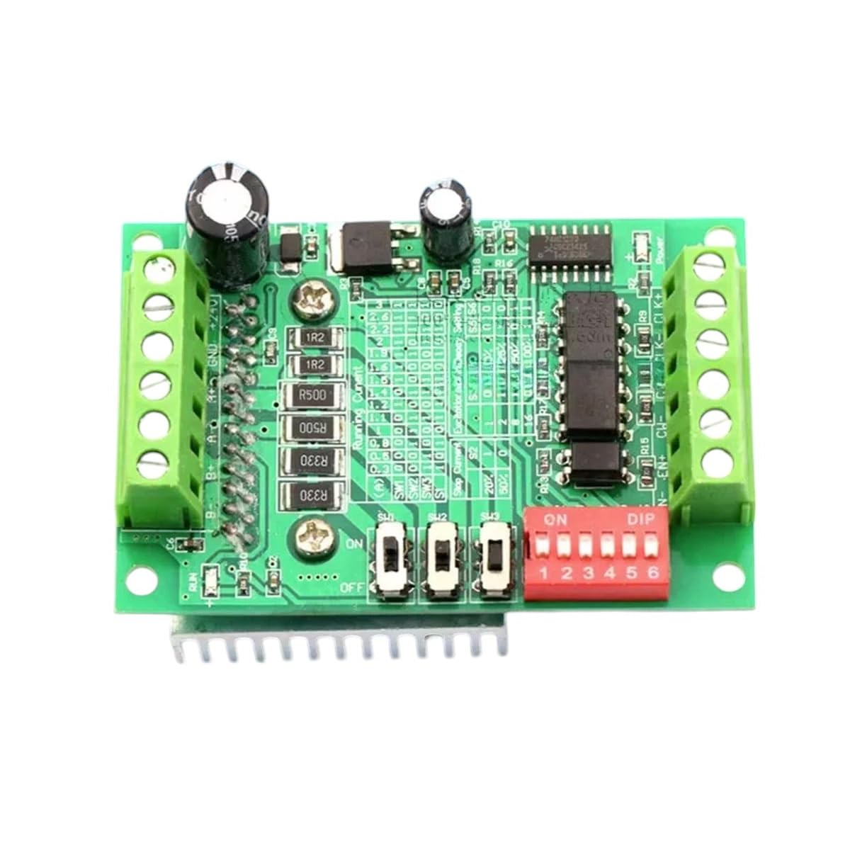 TB6560 3A Step Motor Driver Control Panel Single-axis Controller 10-Gear Current
