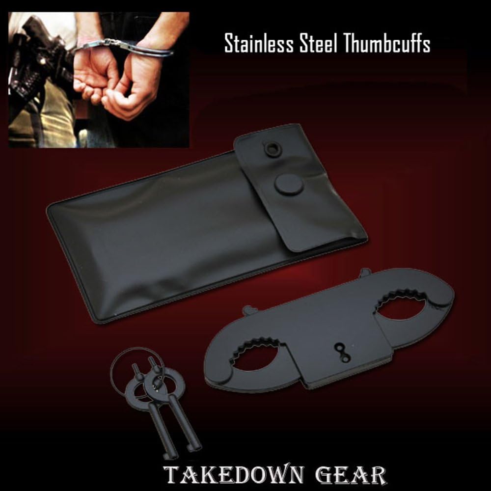Double Lock Thumbcuffs and Case Not Included