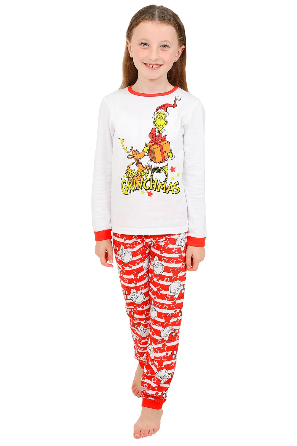 The Grinch Grinchmas - Pijama largo familiar de Navidad a juego