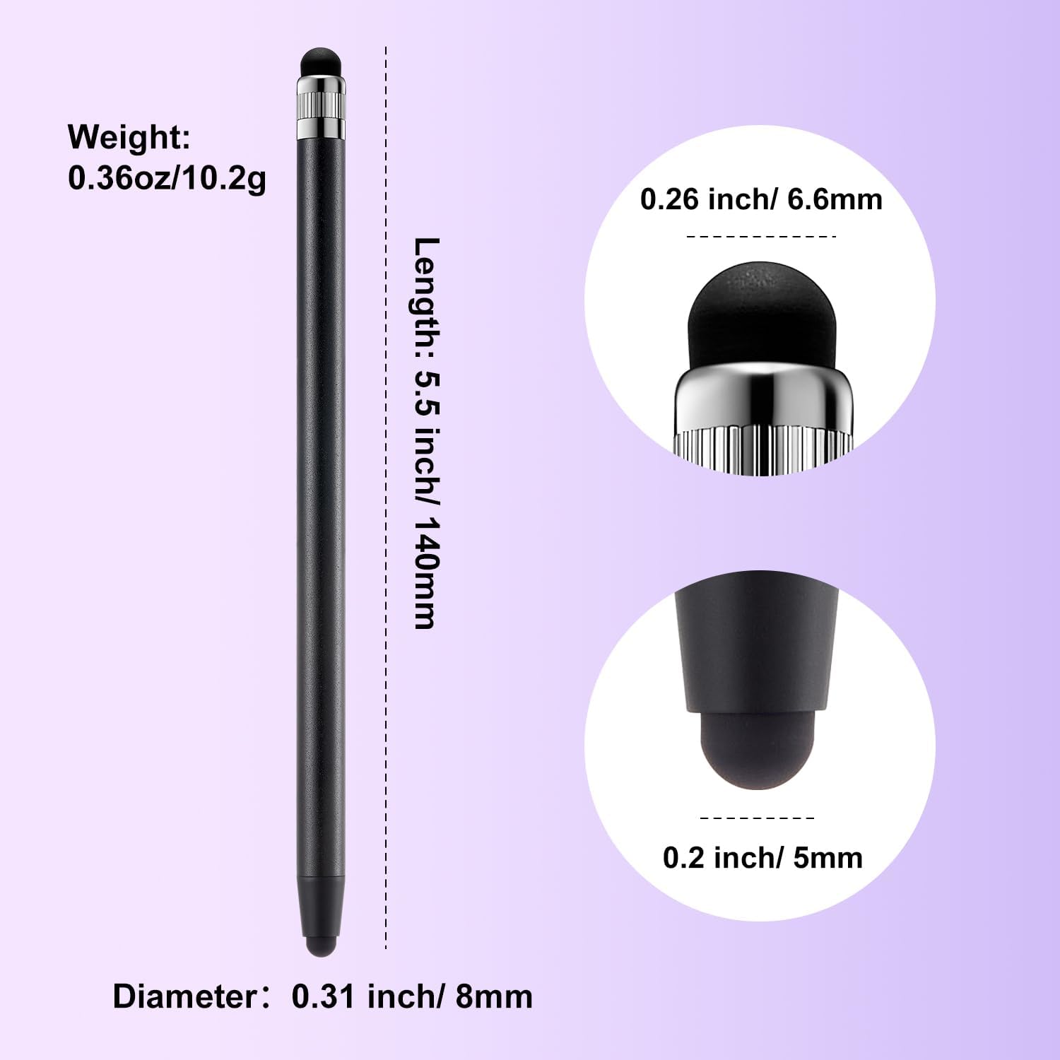 ChaoQ Stylus Pen for Touchscreen, 10pcs Stylus Pen for iPad iPhone Android image 2