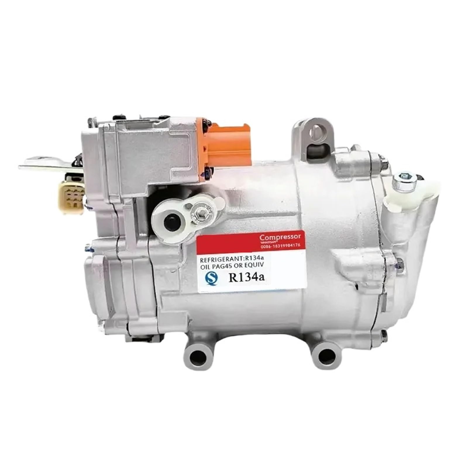 Srtyghpok 1Pcs Electric Air Conditioning Ac Compressor, Compatible For S6, Low Noise Stable Cooling Performance