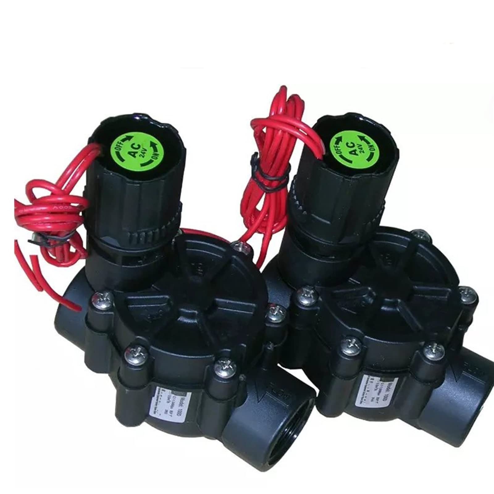 QRUYHBAJU 1/2 quot;3/4 quot; 1 quot; Inch DC Latching Normally Closed Solenoid Valve Water 220v 110v 24v Nylon Valve for Farm Garden Landscape Irrigation 1Pcs(Bsp-24vdc,0.75 Inch)