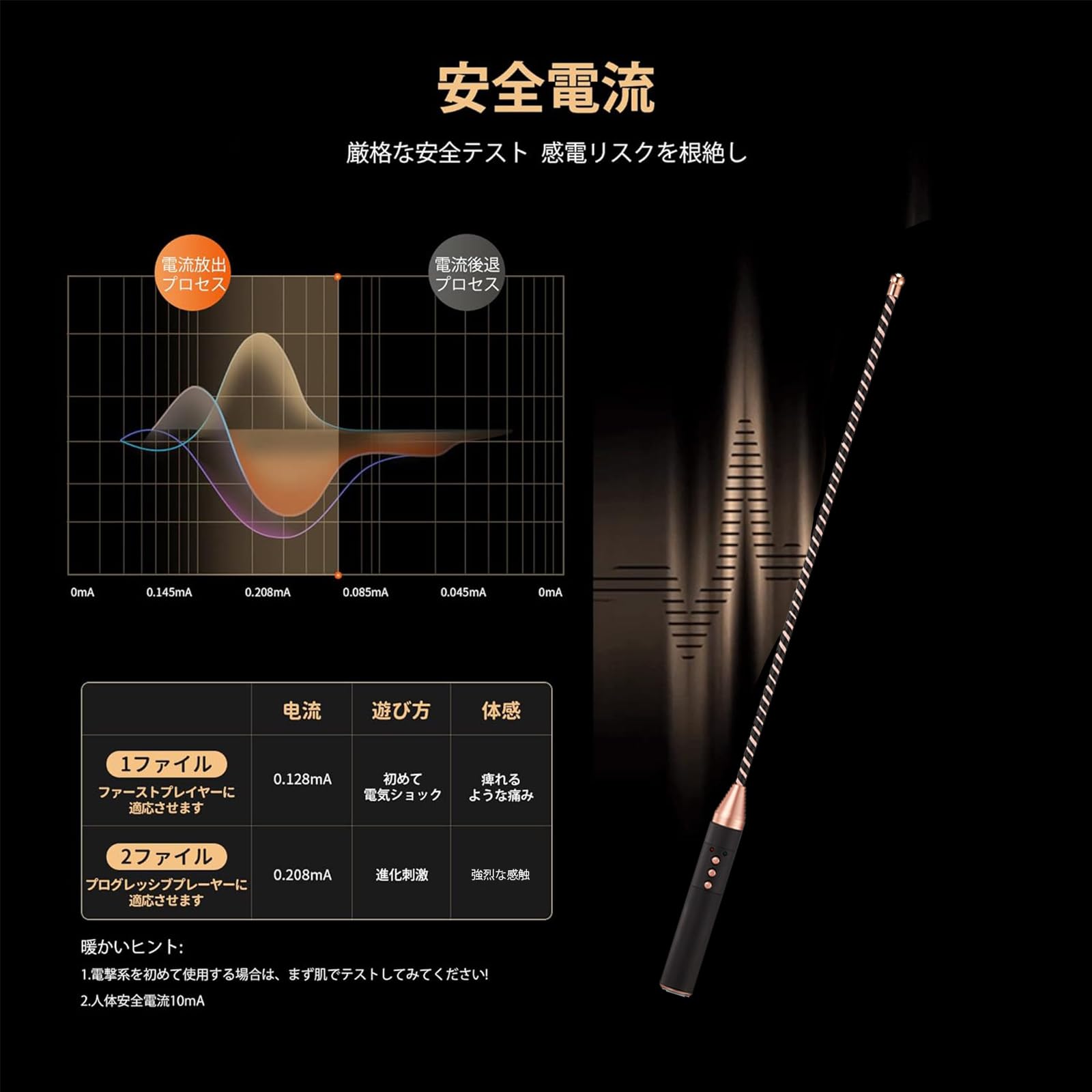Amazon | Sm鞭 たたく楽しみ USB充電安全電流 お仕置き ZW-112バラ鞭
